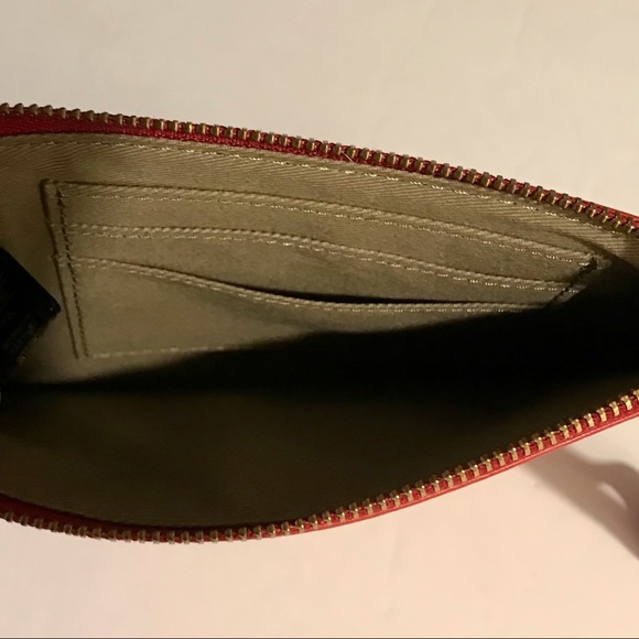 Fossil Red Leather Clutch/Wristlet - Picture 4 of 4